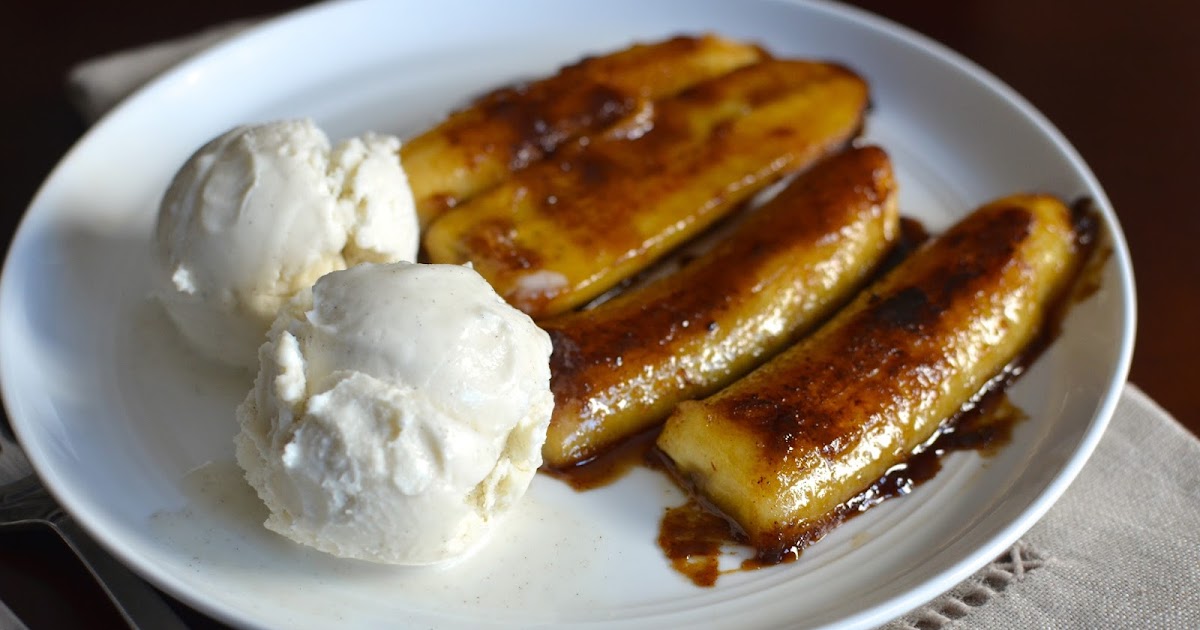 Playing with Flour Bananas foster