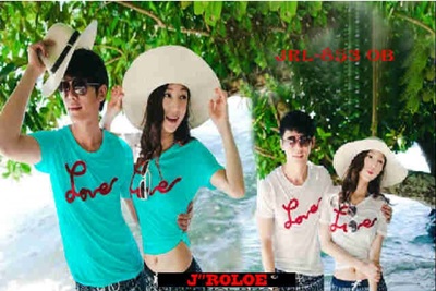 Jual Online Kaos Couple Warna Putih Keren bahan Combed Terbaru di Jakarta Jual Online Kaos Couple Warna Putih Keren bahan Combed Terbaru di Jakarta