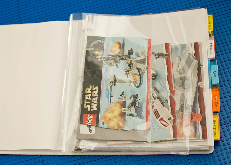 Lego Instructions Organizing Book Over The Big Moon