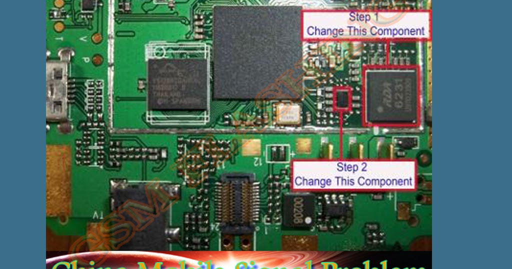 China mobile signal problem Electronic Repairing