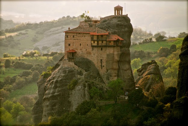 39. The mind-boggling monasteries at Meteora. (Meteora’s Byzantine monasteries date back to the Middle Ages.) - 49 Reasons To Love Hellas (Greece) 39. The mind-boggling monasteries at Meteora. (Meteora’s Byzantine monasteries date back to the Middle Ages.) - 49 Reasons To Love Hellas (Greece)