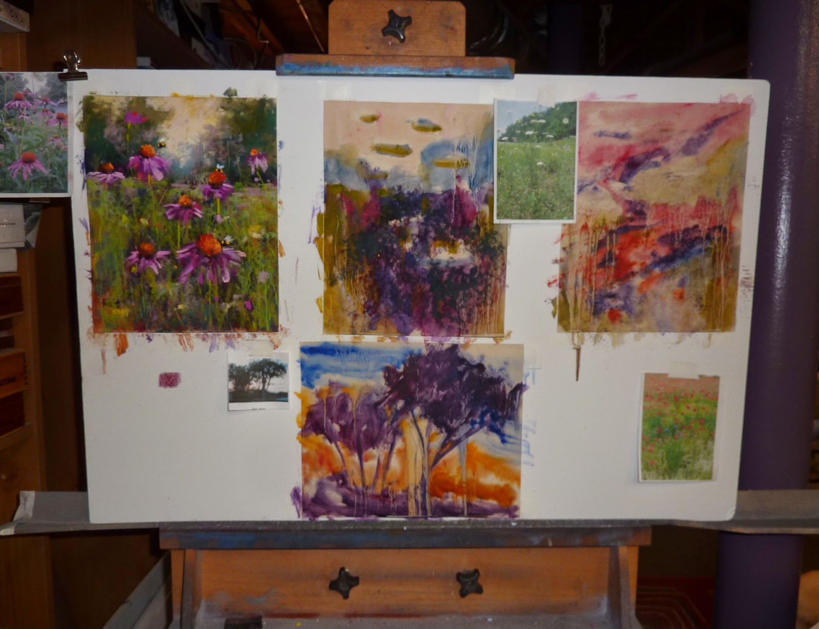 Painting My World My Favorite Underpainting Technique