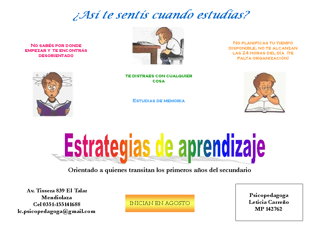 ESTRATEGIA DE ESTUDIO estrategia de estudio: