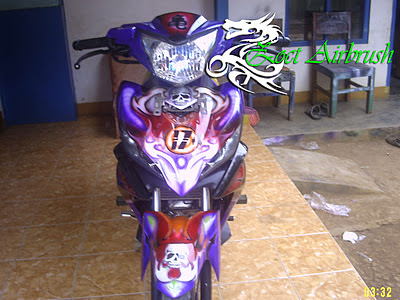 Modifikasi Jupiter MX - Modifikasi Airbrush Modifikasi Jupiter MX - Modifikasi Airbrush