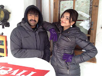 Baadshah movie working stills from Switzerland Baadshah movie working stills from Switzerland
