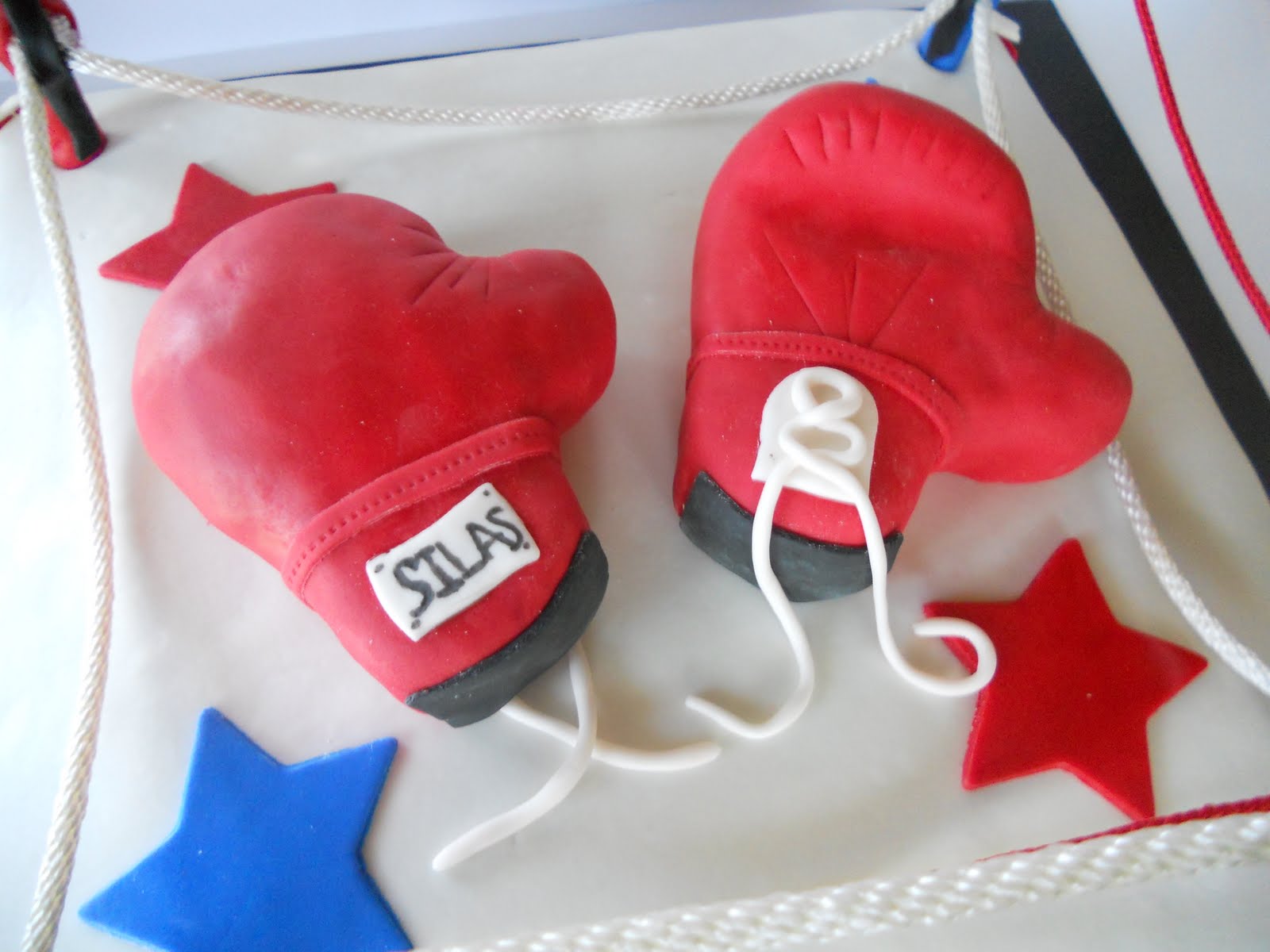 Treat Dreams Boxing Theme Cake