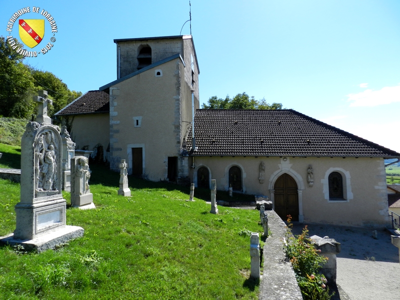 PATRIMOINE DE LORRAINE BRIXEYAUXCHANOINES (55) Eglise SainteMadeleine