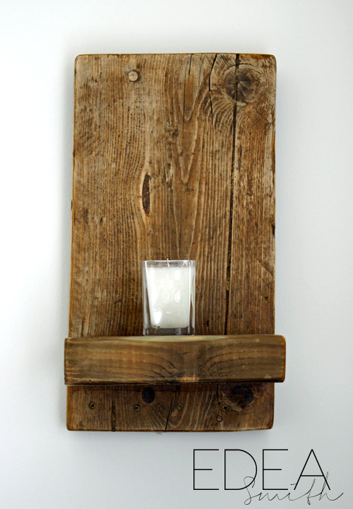 DIY RECLAIMED WOOD WALL ART EDEA SMITH