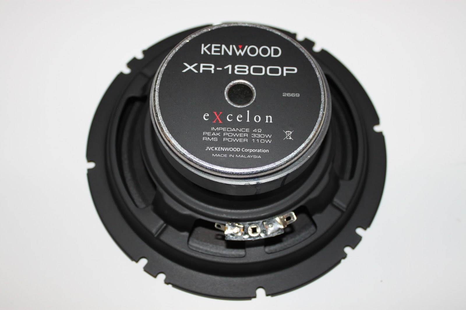 Stereowise Plus Kenwood Excelon XR1800P 7" Component Speaker System