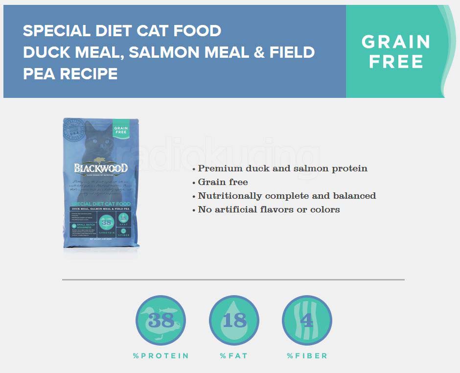 review makanan kucing blackwood grain free special diet cat food duck meal salmon meal field review makanan kucing blackwood grain free special diet cat food duck meal salmon meal field