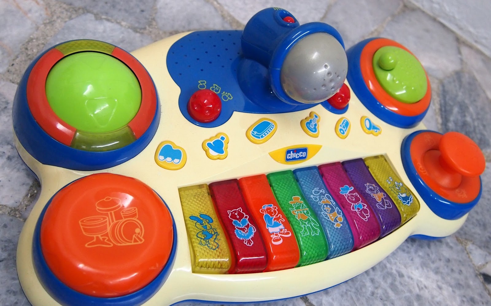 Microfone Criança Chicco 00009492100000 DJ Karaoke, Multicolor