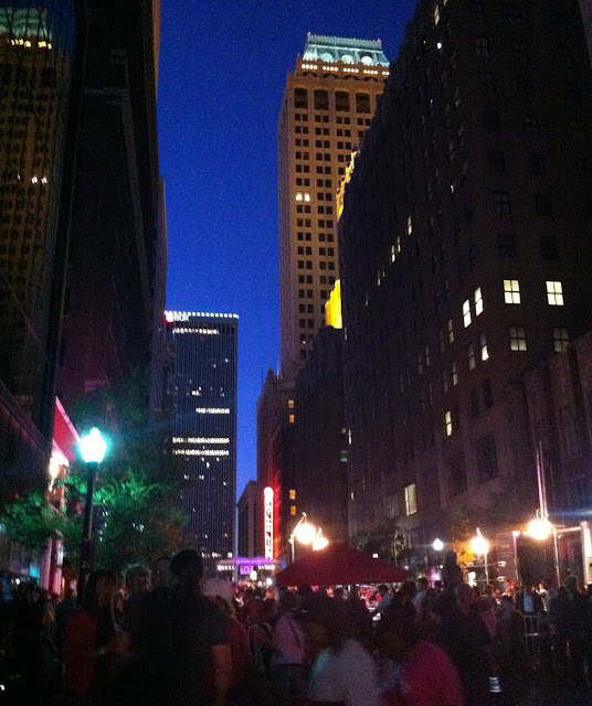 Tulsa Gentleman Wordless Wednesday Tulsa at Night