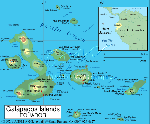 Где находится галапагосские острова показать на карте Galapagos Tours & Packages Galapagos Holidays & Trips The Adventure People