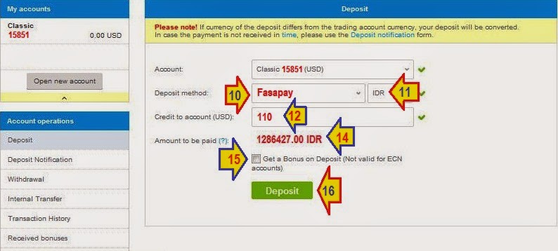 Cara Daftar Justforex Buka Akun Real Bonus Deposit 10 100 Cara Deposit Modal Di Broker Justforex