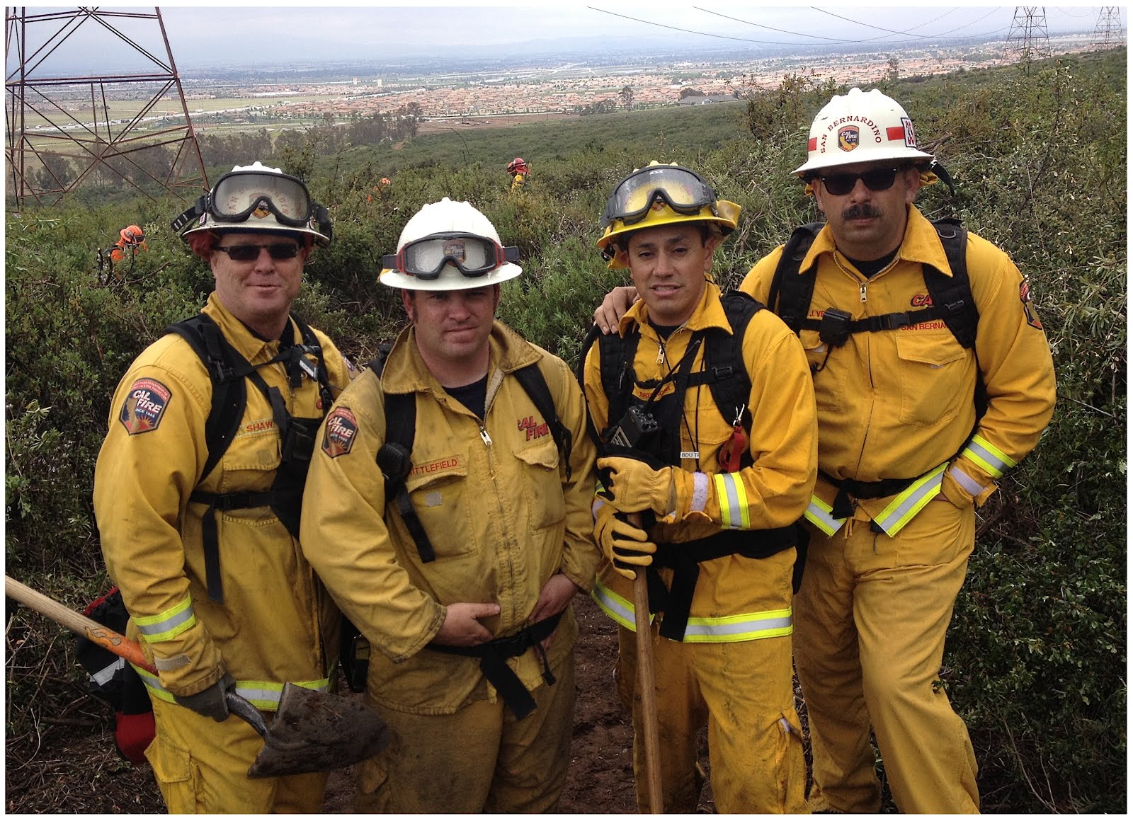CAL FIRE InyoMonoSan Bernardino Unit Fire Crews participate in