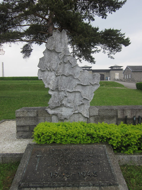 Luxembourg's Monument, Mauthausen Concentration Camp, Vienna Luxembourg's Monument, Mauthausen Concentration Camp, Vienna / SouvenirChronicles.blogspot.com