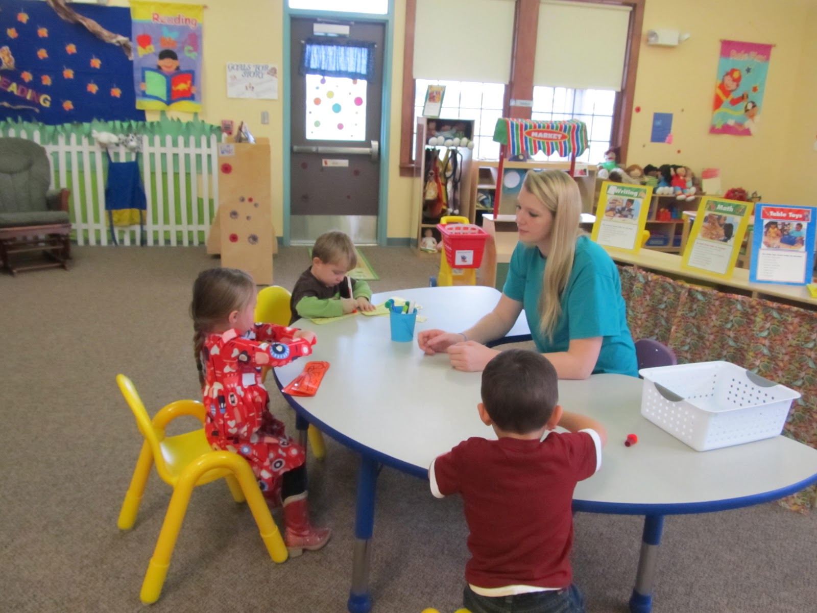 Little Bloomers Preschool First Day of Little Bloomers Preschool 2012
