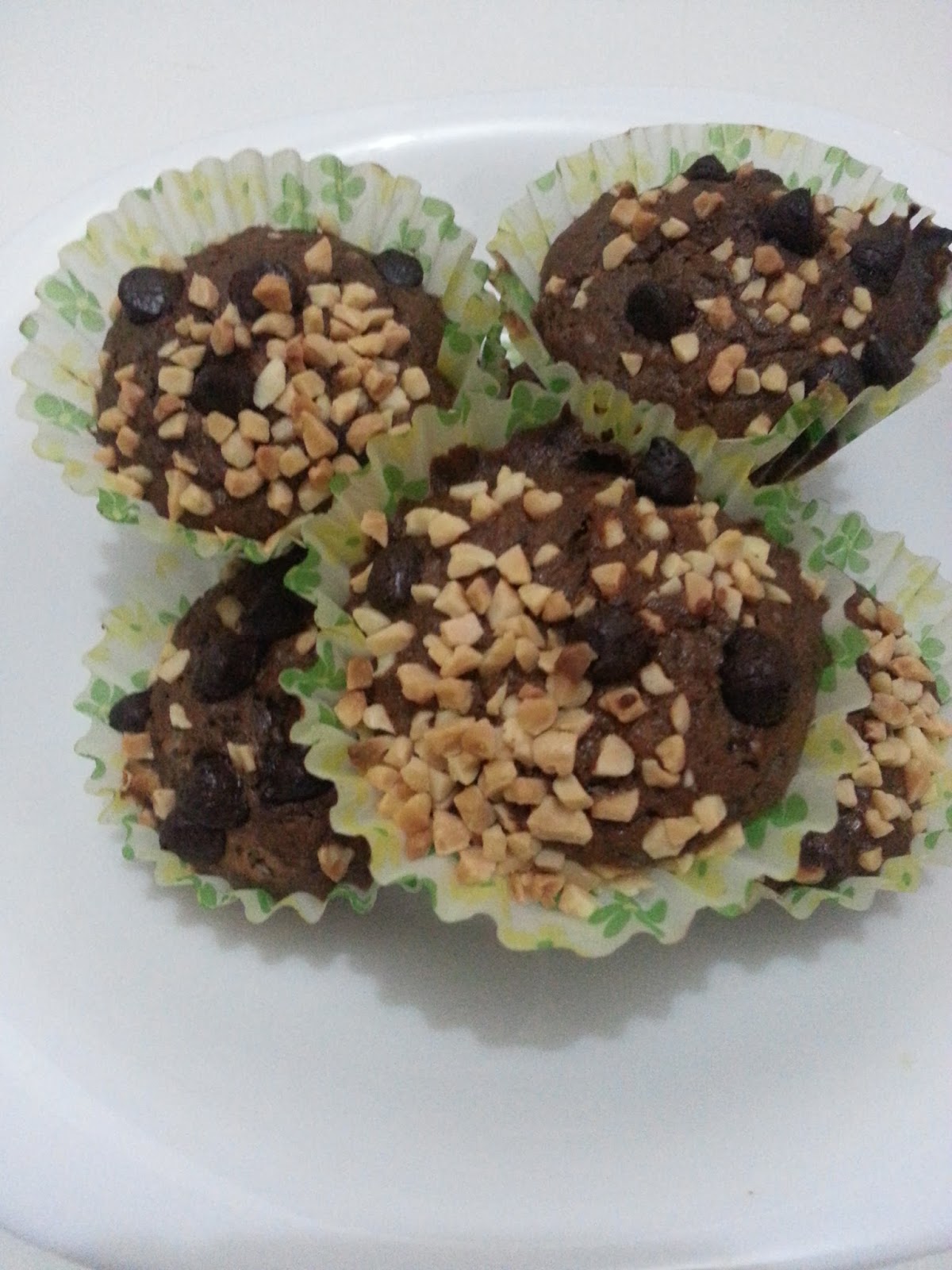 What I Have Cooked: Muffin Pisang Coklat Cip