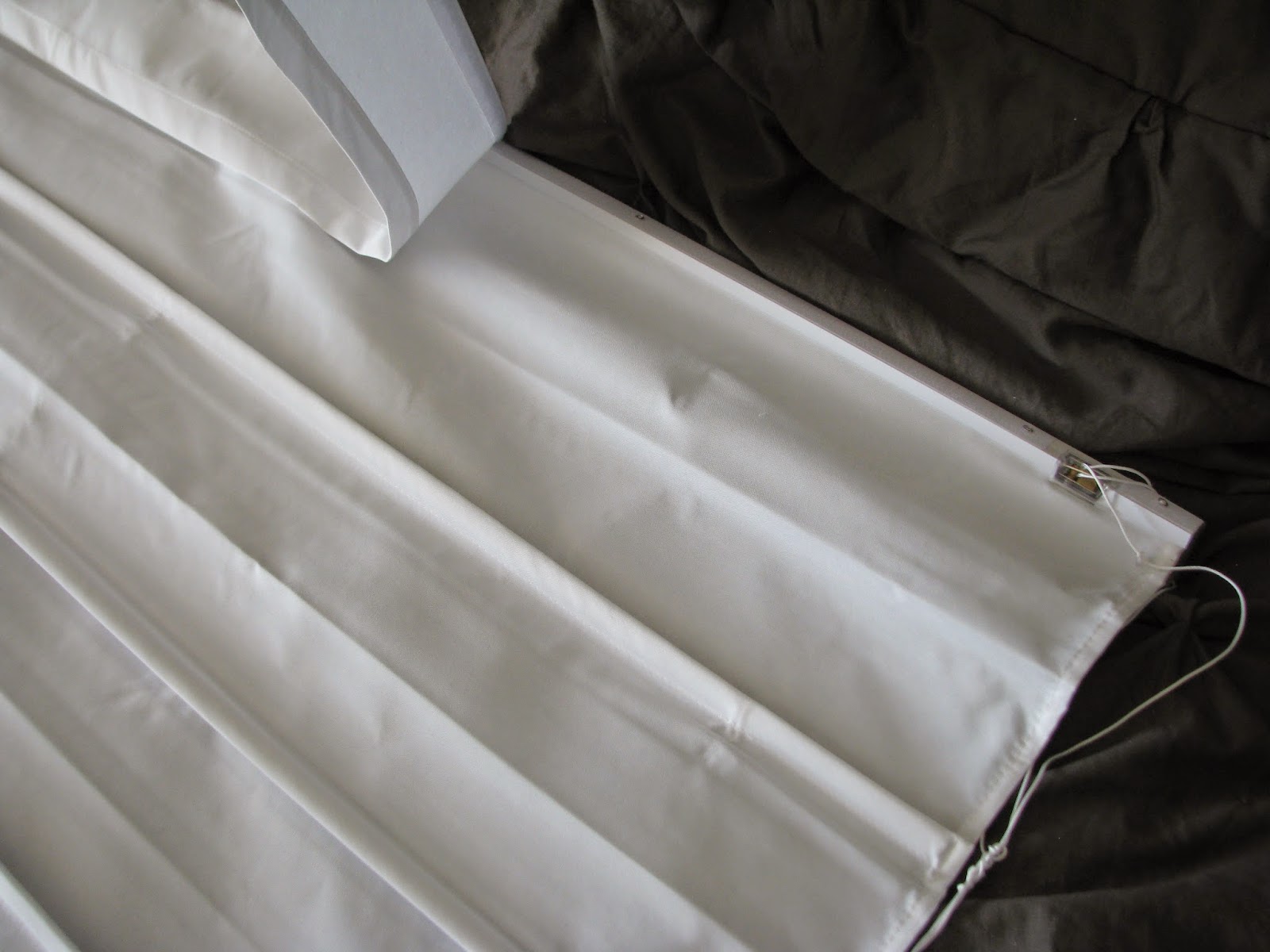 My SoCalled DIY Blog Cover Roman Shades With Your Own Fabric