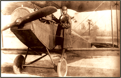 Clique aqui para ouvir o áudio sobre Bessie Coleman