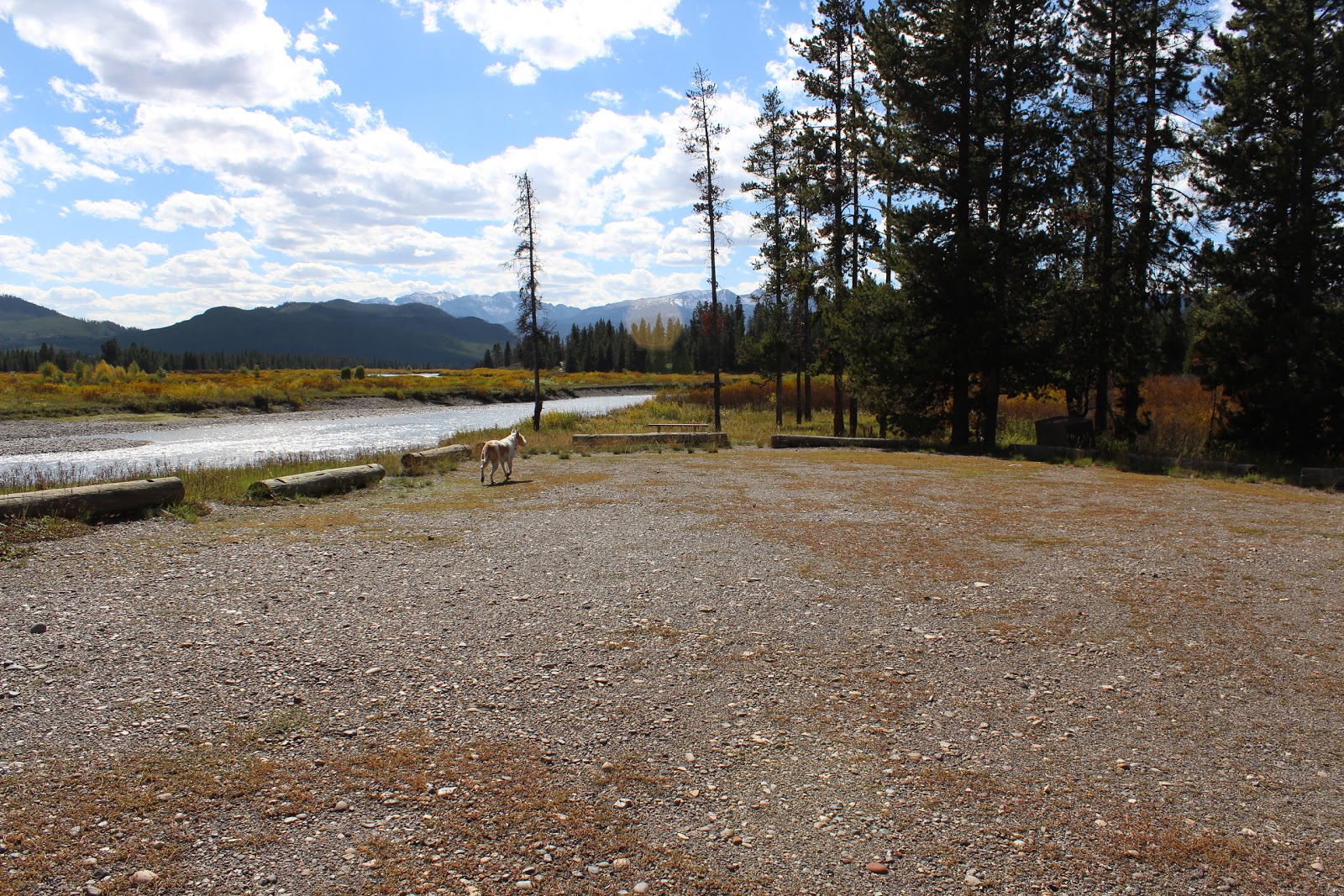 The Massey Family On the road again Camping along Grassy Lake Road