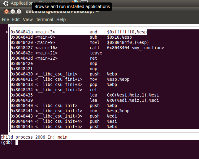 Basic Reverse Engineering with GDB