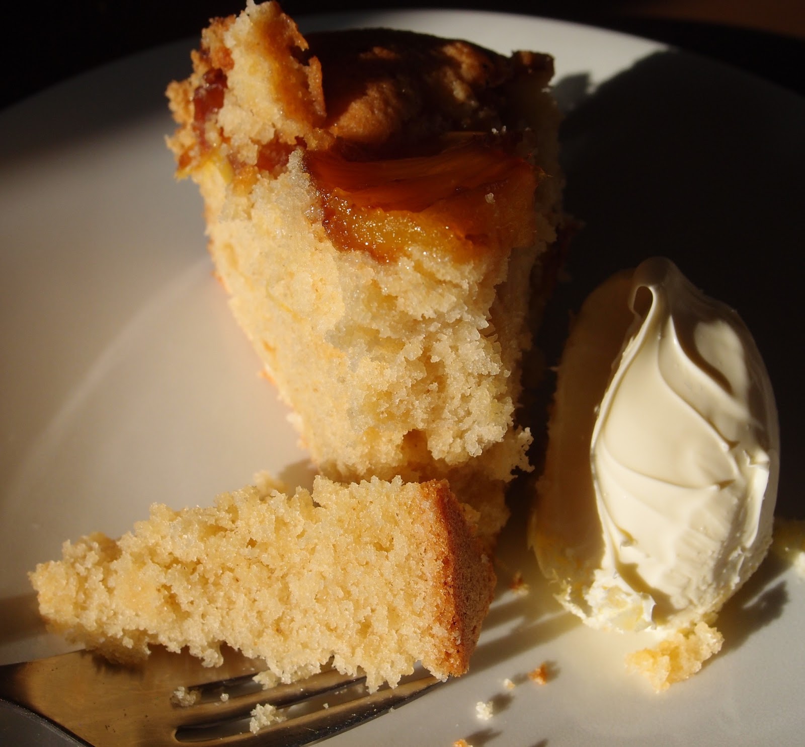 The Caked Crusader Caramalised pineapple and ginger cake