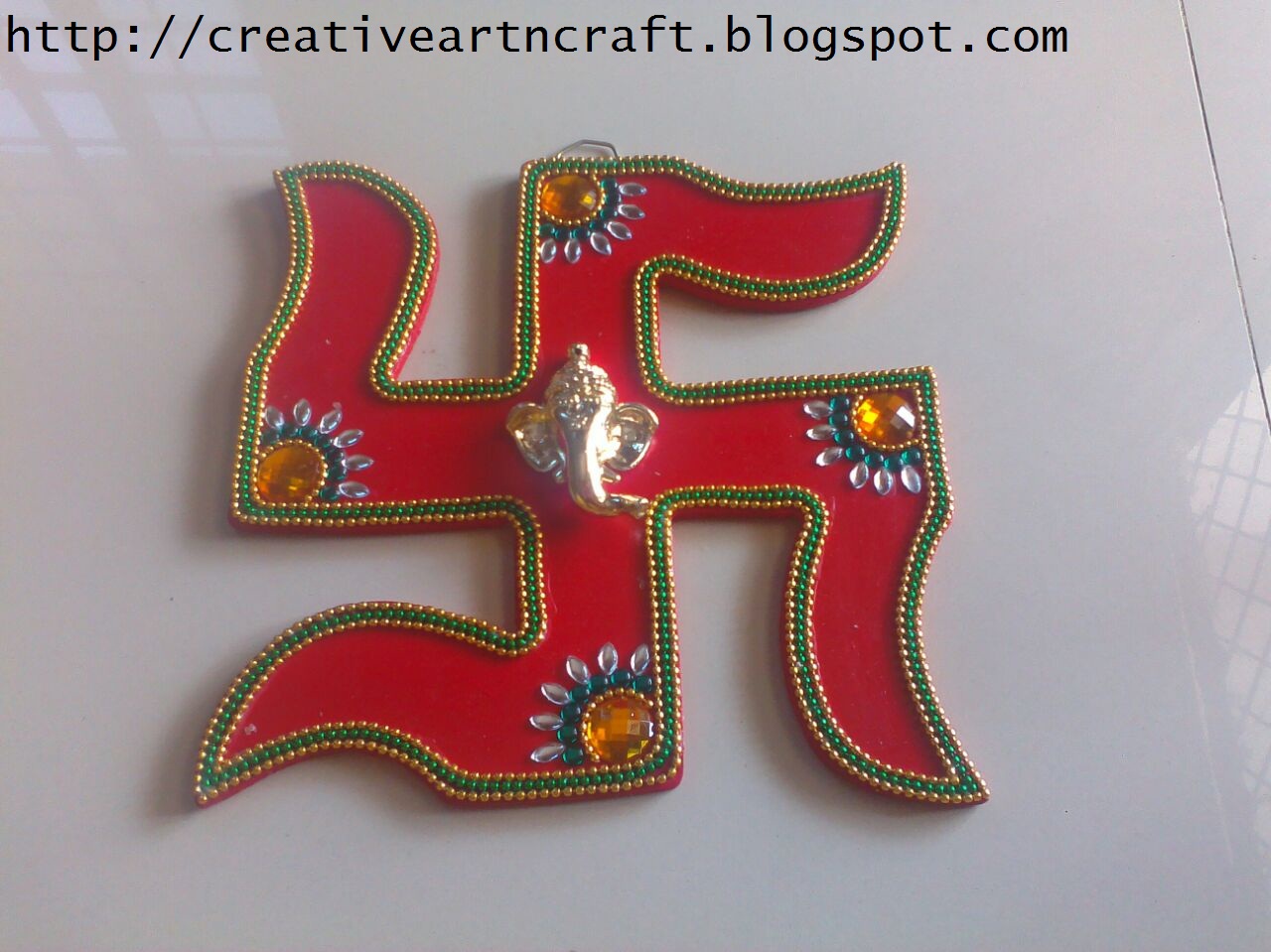Anu S Art And Crafts Swastik