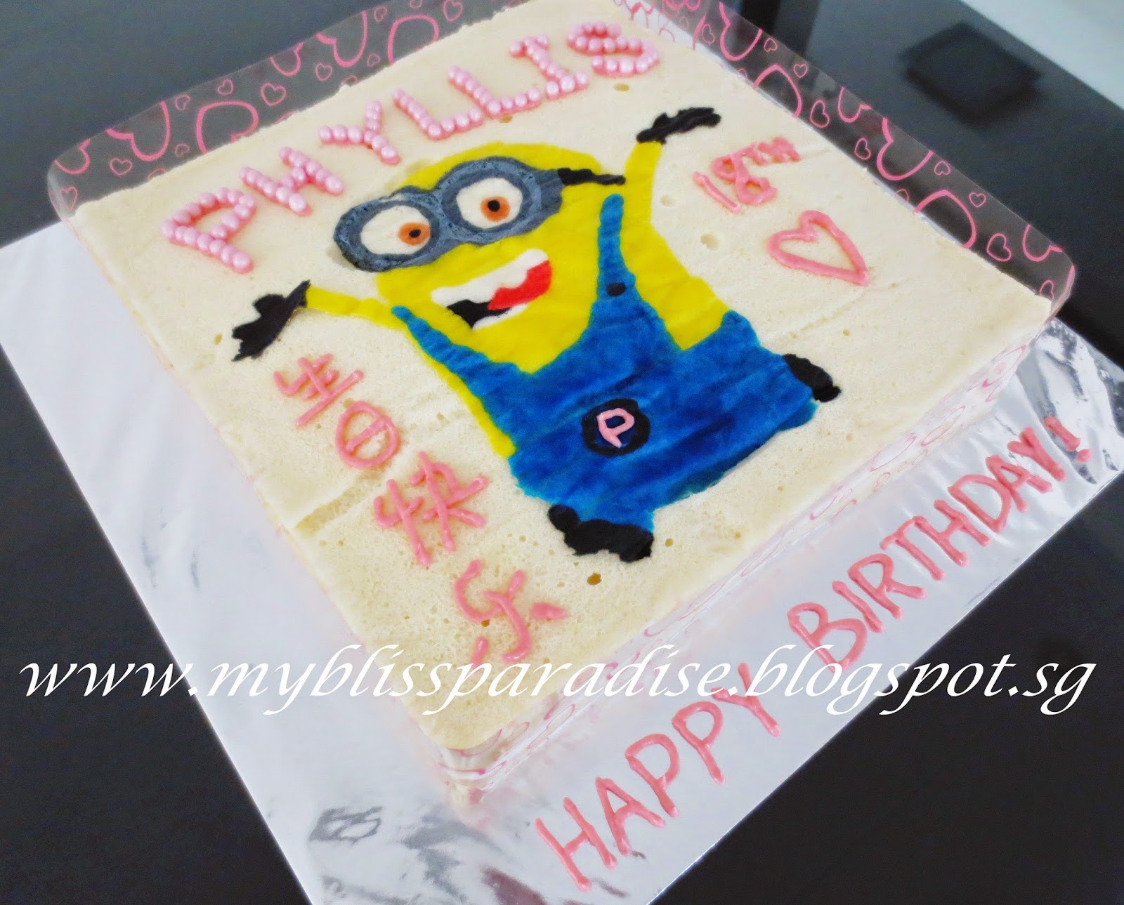 http://myblissparadise.blogspot.sg/2015/02/minion-strawberry-cake-baked-by-my.html