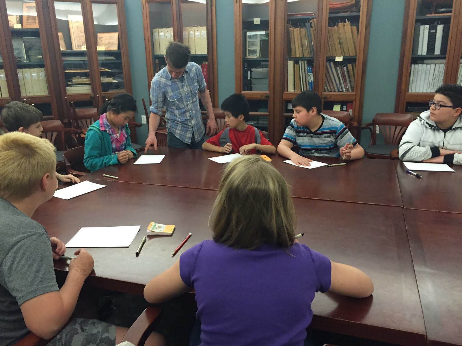 Draw cartoons at the East Lyme Public Library.