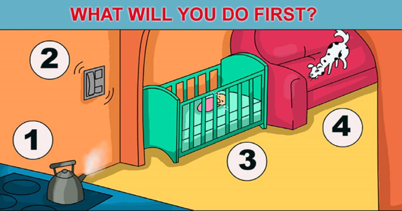 What Would You DoFirst inThis Situation The Result Can Reveal aLot About You pics What Would You DoFirst inThis Situation The Result Can Reveal aLot About You picture