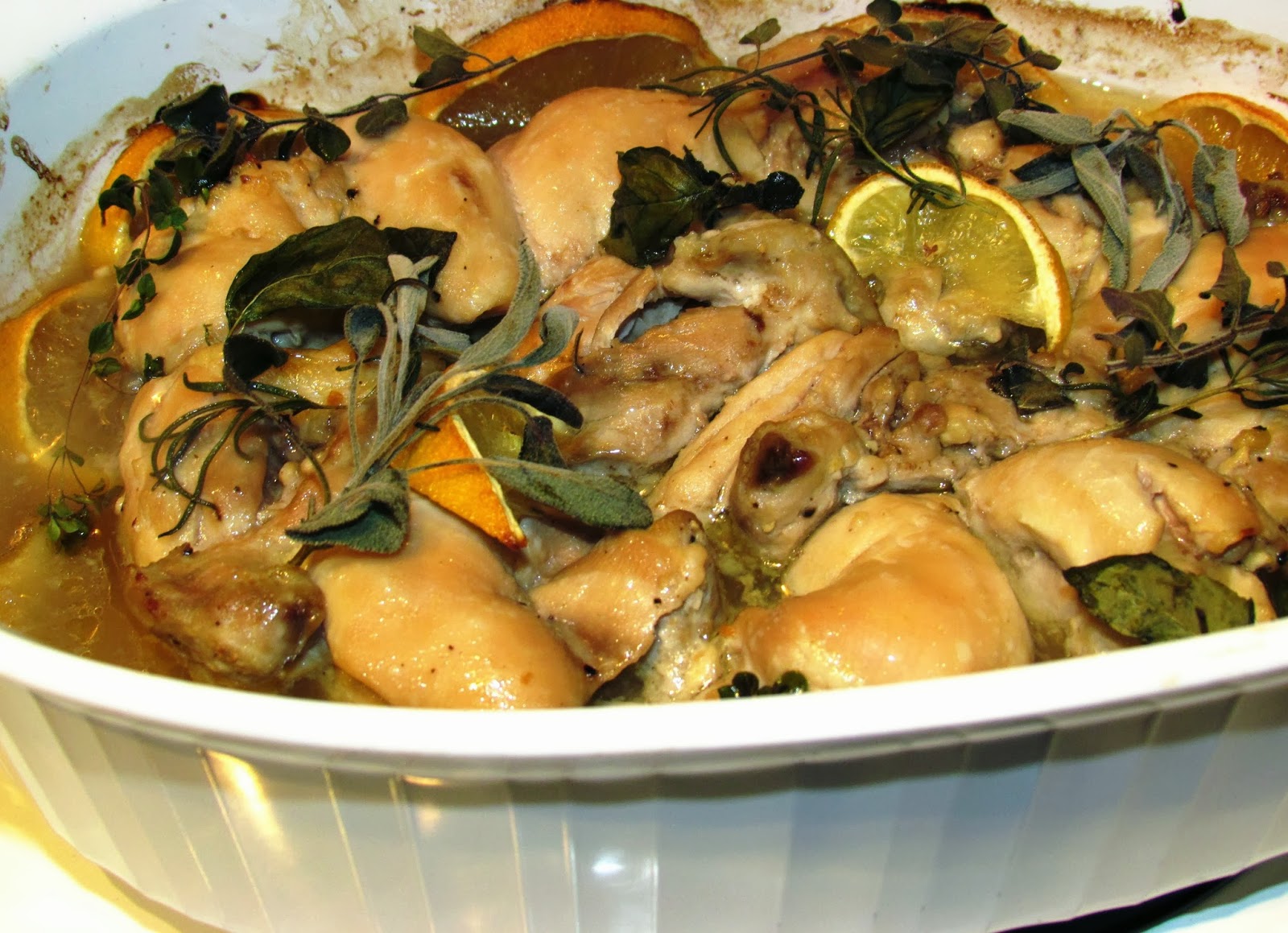 a second glance. Garlicmarinated roasted chicken thighs with lemon