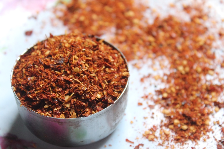 Homemade Red Pepper Powder Recipe Roasted Red Chilli Powder Recipe
