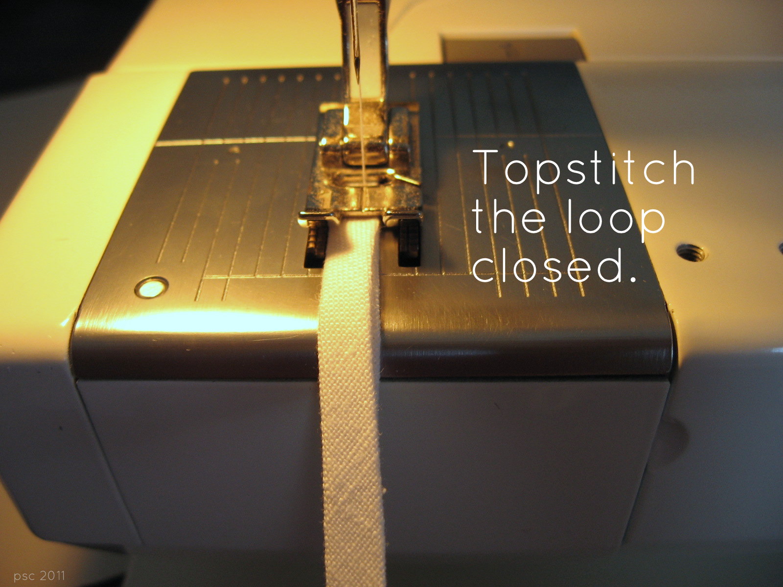 Pickup Some Creativity SewAlong Day 3, Button Loops (Steps 2527)