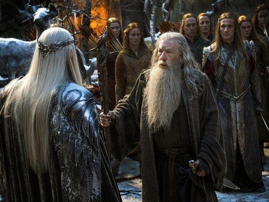 Хоббит 3: Трандуил и Гендальф (стил) Хоббит 3: Трандуил и Гендальф (стил)