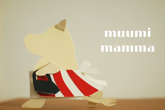 paint chip moomin / paperi muumimamma