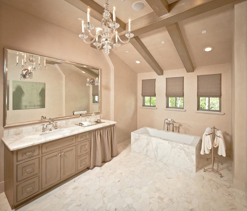 The Granite Gurus 5 Baths with Calacatta Gold Marble