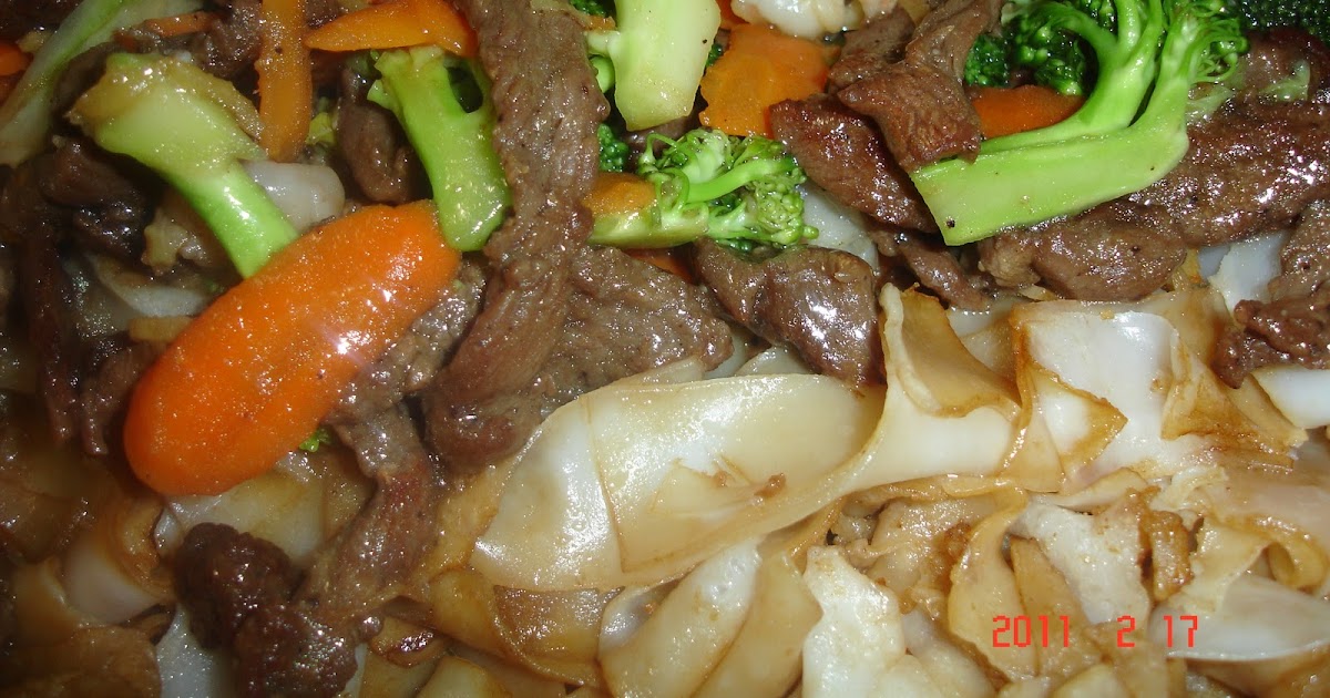 Sweet Addictions Beef with Flat Rice Noodles/Hor Fun
