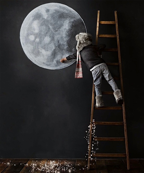 WABI SABI Scandinavia Design, Art and DIY. Reach for the Moon