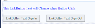 LinkButton Text Changing Programmatically in asp.net