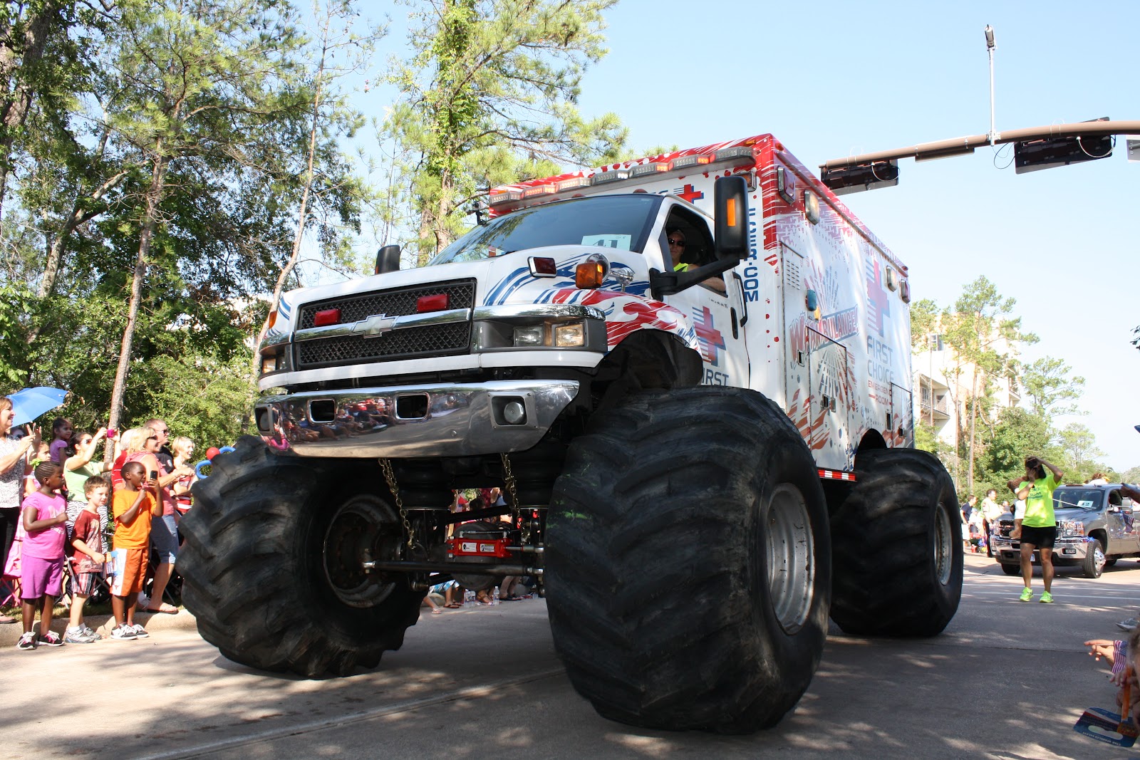 monster truck ambulance toy