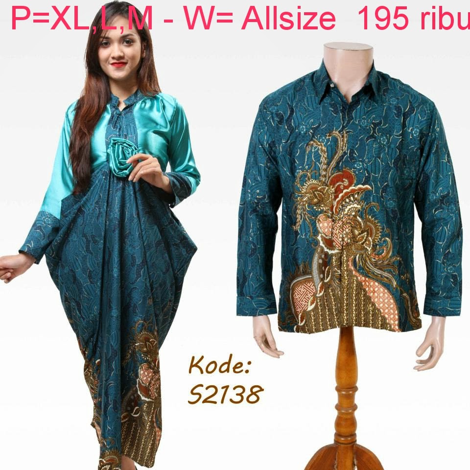 Baju Pasangan Batik Model Keren