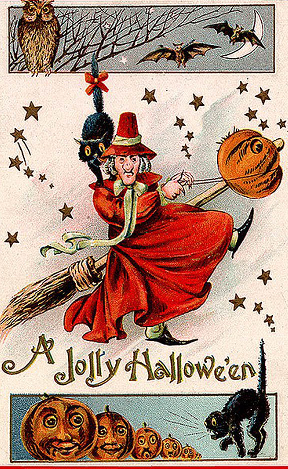 32˙ North Supplies: Vintage Clip Art For Your Halloween Projects