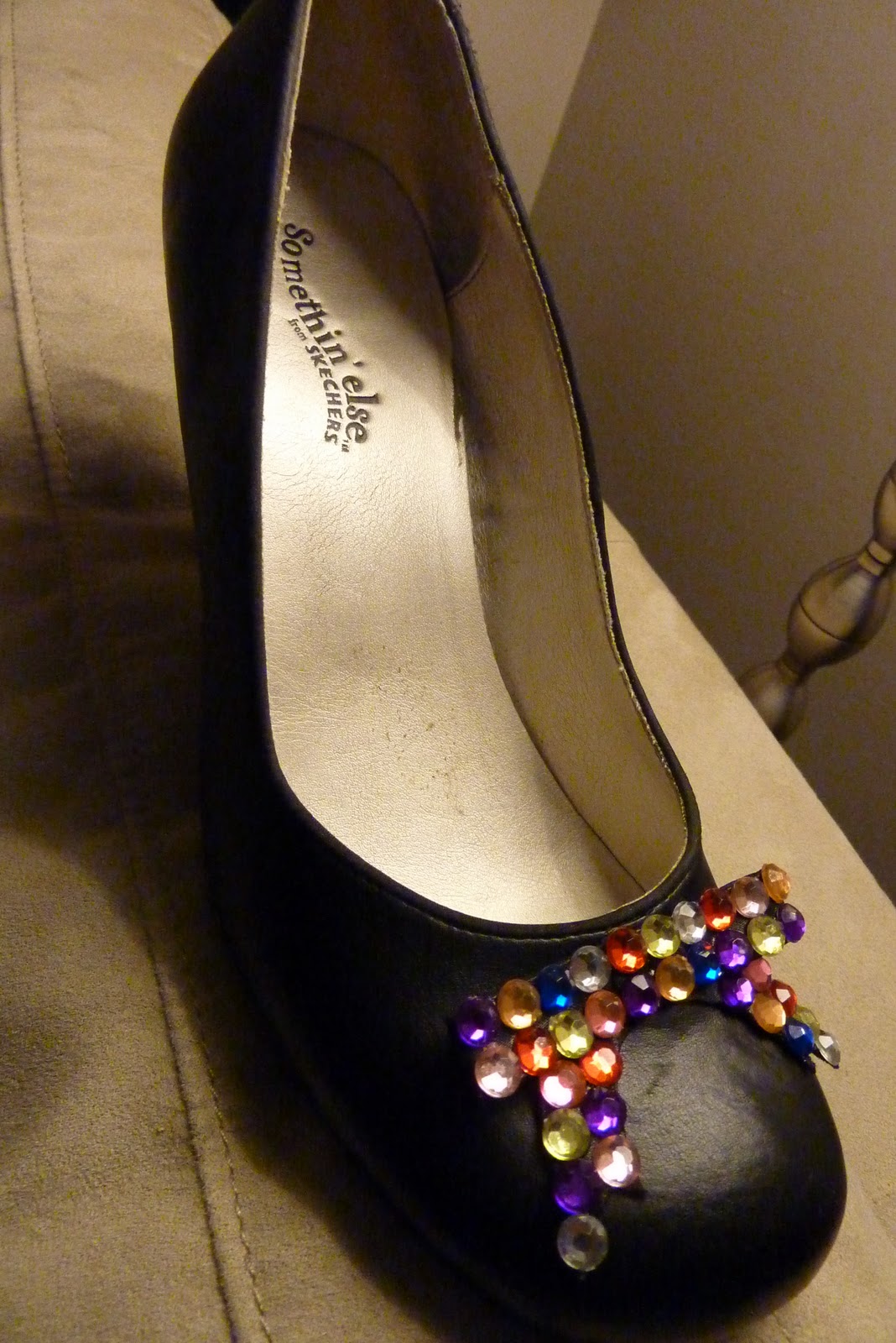 DIY Gem Shoes • Little Miss Mama