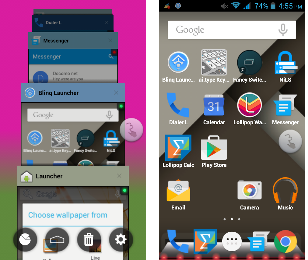 How to Updated Android 5.0 Lollipop Look in Micromax Canvas Phones 