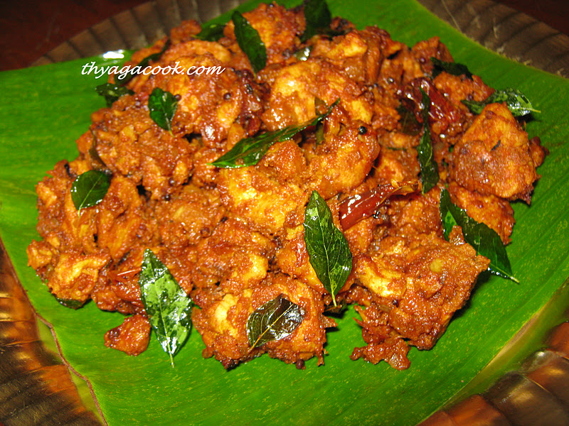DAUN KARI Masakan Malaysia..... AYAM VARUVAL