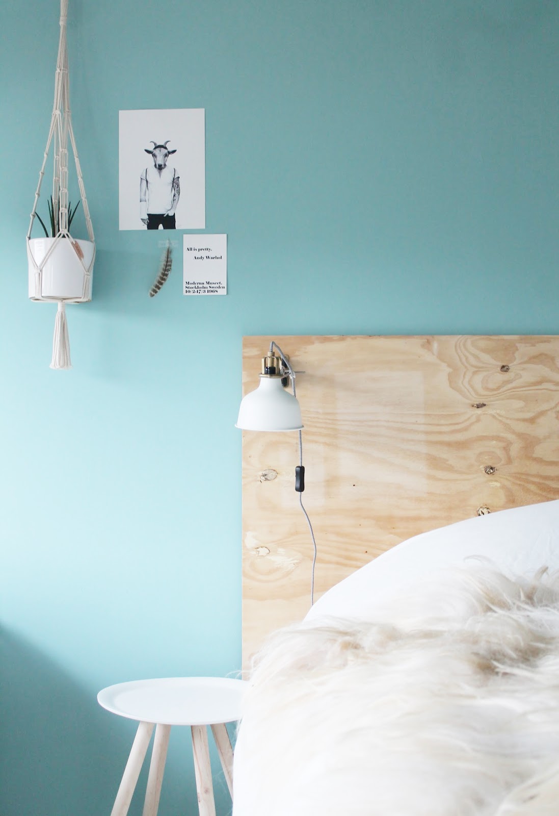 Missjettle : blauw in de slaapkamer