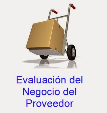 Evaluación del negocio del proveedor Evaluación del negocio del proveedor