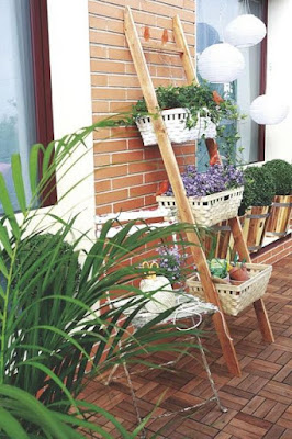 Escada floreira Escada floreira onde encontrar, blog Achados de Decoração