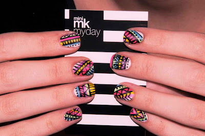 Nailart Azteken